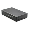thumbnail image 1 of StarTech.com 4 Port HDMI KVM Switch, Single Monitor 4K 60Hz Ultra HD HDR, Desktop HDMI 2.0 KVM Switch with 2 Port USB 3.0 Hub (5Gbps) & 4x USB 2.0 HID Ports, Audio, Hotkey Switching, TAA - KVM with Fast Switching - KVM / audio switch - 4 x KVM / audio - 1 local user - desktop, rack-mountable - TAA Compliant, 1 of 4