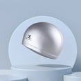 thumbnail image 4 of Bonnet de Bain avec Revêtement de Protection des Oreilles, Haute Élasticité, Bonnets de Sport de Natation, 4 of 5