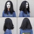 thumbnail image 3 of Cubierta De La Cara De La Mujer De Halloween Cubierta De La Cara De La Mujer De Miedo Cubierta De La Cara De La Mujer Espeluznante De Halloween Con Pelucas De Pelo Largo Cubierta ANGGREK Halloween Cosplay Props, 3 of 8