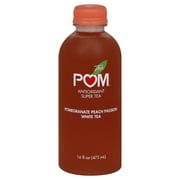 Pom Wonderful Juice Pom Peach Passion White Tea 16oz