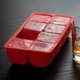 thumbnail image 4 of acdanc Big Block Silicone Ice Cube Tray Large 2"X2" Red Party Bar Cocktails Drink Mold, 4 of 6