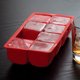 thumbnail image 4 of Acdanc Big Block Silicone Ice Cube Tray Large 2"X2" Red Party Bar Cocktails Drink Mold, 4 of 6