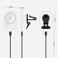 thumbnail image 3 of TopLLC Car Wireless Charger Magnetic Charging 15W Fast Charging Strong Adsorption ABS Material Suitable For All Types Of Vehicles And Mobile Phones, 3 of 7