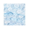 thumbnail image 6 of Sunny Fashion Girls Dress Blue Long Sleeve Lace Trimmed Waffle Knit Flared Casual Daily Outfit 12 Years, 6 of 7