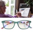 thumbnail image 4 of Gafas de lectura multifocales para aliviar la fatiga visual, gafas para presbicia antirayos azules (+100 verdes), 4 of 11