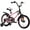 Pink, variant on ACEGER Simon 16 Inch Girls Bike with Training Wheels for Ages 5-8, Pink