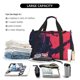 thumbnail image 5 of Disketp Rock Skull Guitarist Bolsa de Viaje Tipo Duffle, Bolso de Mano para Fin de Semana para Mujer, Bolsa de Gimnasio Ligera para Hombre, Esencial para Viajes, 5 of 7