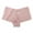 Pink, variant on LNWUY Womens Lace Print Underwear Lightweight Lingerie Panty Soft Seamless Briefs V-Waist Cheeky Panties Black XL