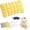 Yellow, variant on Cooling Cloud Loft Pillow, Quilted Breathable Soft Pillow for Side, Back & Stomach Sleepers, Washable High-Resilience Support Pillow for Adults