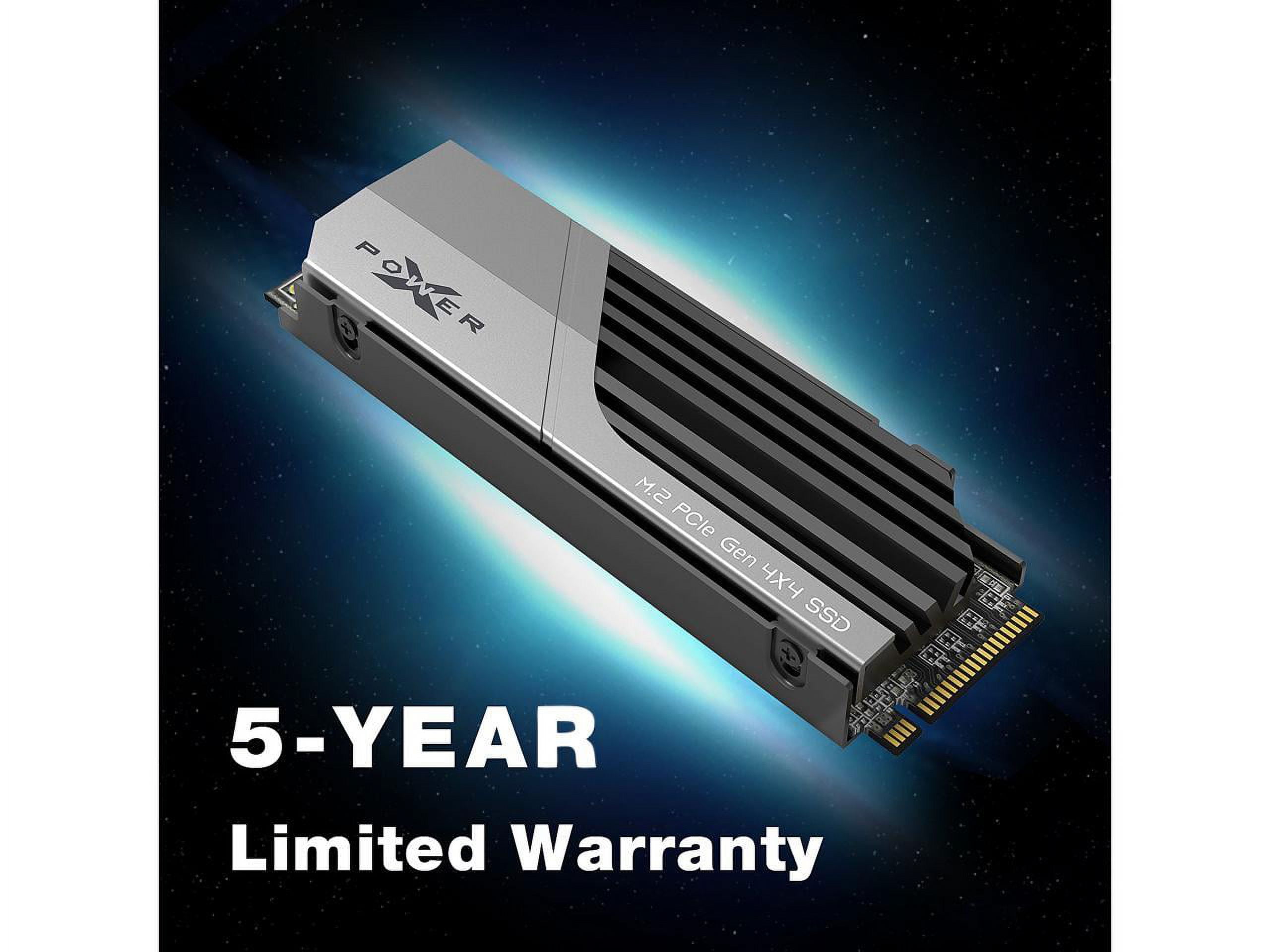 内蔵型SSD SP XS70 4TB M.2 2280 SP04KGBP44XS7005 4TB Silicon Power XS70 PCIe Gen 4x4 M.2 2280 Internal SSD