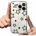 thumbnail image 3 of Compatible with iPhone Case,Cool Classic Star Clear Full Body Protection Soft Shockproof Cover Phone Case (Clear,iPhone X/Xs), 3 of 5