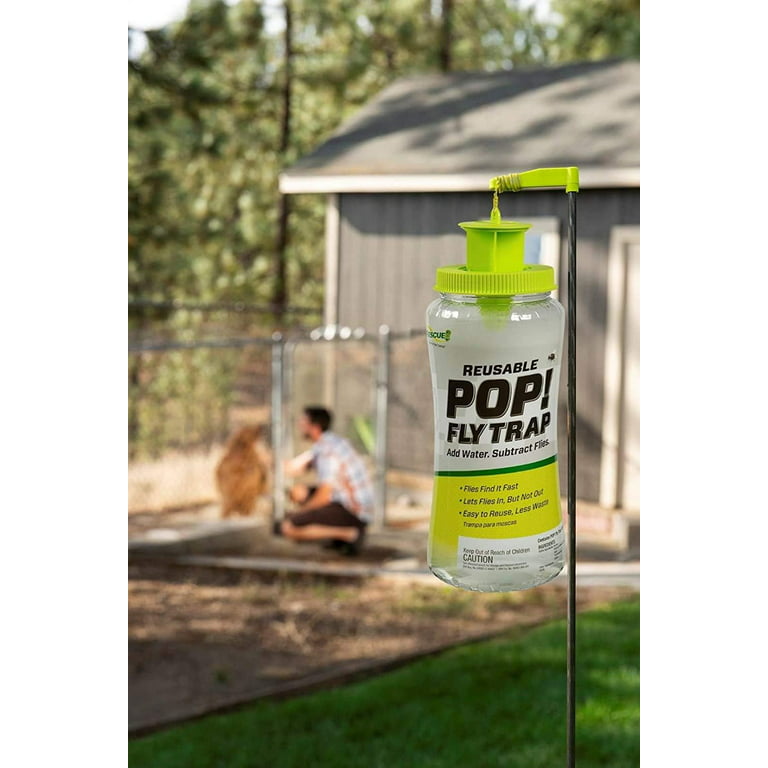 RESCUE! Reusable POP Fly Trap Outdoor Insect Trap