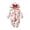 Red, variant on Wonitaaizi Newborn Baby Outfit Boys Fleece Hooded Romper Jumpsuit Baby Clothes (3-6 Months,Red)