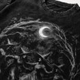thumbnail image 4 of Moonlit Mountain Fantasy Washed T-Shirt, Unisex Classic Fit, 100% Heavyweight Cotton, 180 GSM, Front Graphic, 4 of 7