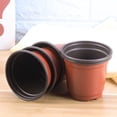 thumbnail image 4 of RENACLIPY 70Pcs Elegant PP Flower Pots Multi-Hole Design for Home Gardening and Balcony Plants, 4 of 8