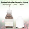 thumbnail image 3 of ATTOE Microblading Pigment Ink Semi Permanent Eyebrow Lips Eye Line Color Dark Brown & Grey(Eyebrow)-5790, 3 of 5