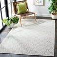 thumbnail image 2 of SAFAVIEH Martha Stewart Hampton Diamond Indoor/Outdoor Area Rug, Grey/Ivory, 6'5" x 9'6", 2 of 7