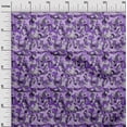thumbnail image 3 of oneOone Cotton Flex Purple Fabric Abstract Sewing Material Print Fabric By The Yard 40 Inch Wide, 3 of 4