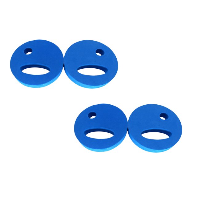 4 Pcs Water Exercise Discs for Pool Workouts - EVA Foam Swim Resistance Training Equipment for Adults & Beginners - Aquatic Therapy & Arthritis-Friendly Floating Weights (7.09 Inch Diameter)