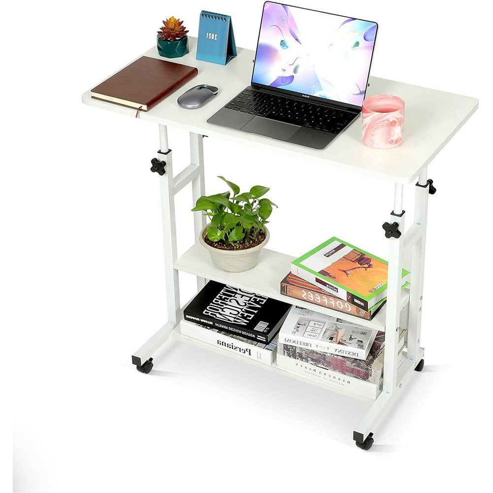 Home Office Desks Standing Adjustable Height Small Laptop Desk With