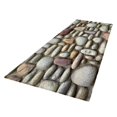 thumbnail image 2 of Alfombra de pasillo de cocina antideslizante de pelo corto, felpudo para cocina Gray_1, 2 of 9