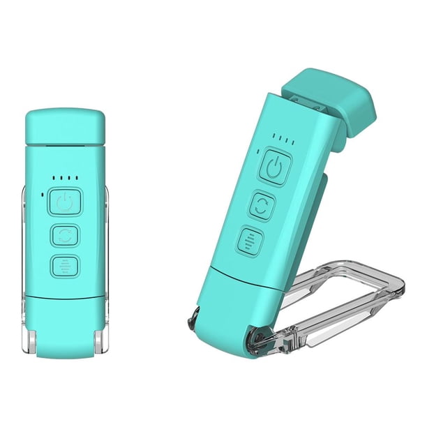 Lámpara de lectura de libro recargable USB Lámpara de noche LED flexible 500mAh (Azul)