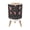 Color 4, variant on Small Trash Can with Lid Birds Blooming Cherry Vintage Botanical Soft Green Pink Oriental 1.8 Gallon Dog Proof Trash Can Round Garbage Can Waste Bin Wastebasket for Bathroom Bedroom Living Room