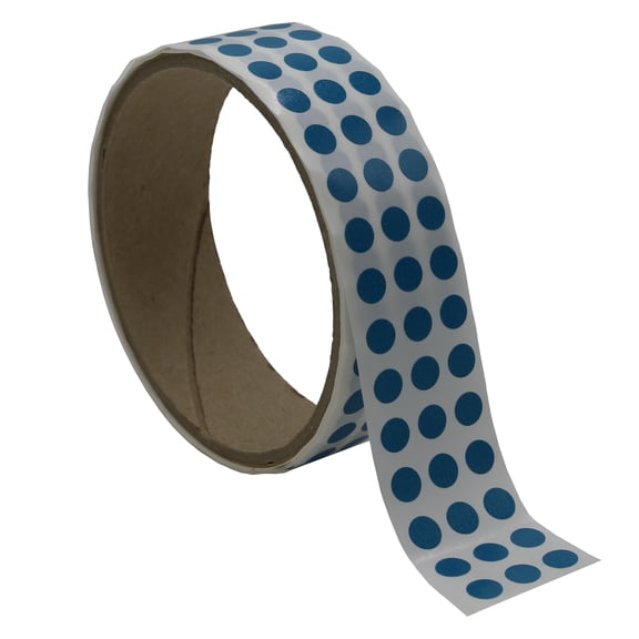 Infi-Touch Labels 1/4 inch Round Permanent Color-Code Dot Stickers, 1000 Sticker per Roll (Teal)