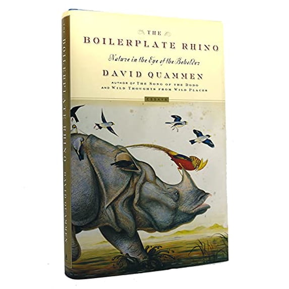 Pre-Owned The Boilerplate Rhino: Nature in the Eye of the Beholder (Hardcover) 0684837285 9780684837284