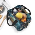thumbnail image 4 of Lsque Colorful Plant Turtle Pattern Lunch Bag Women/Men Insulated Lunch Box,Small Leakproof Cooler Food Lunch Containers Reusable High Capacity Lunch Tote Bags, 4 of 6