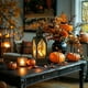 thumbnail image 4 of Decoraciones de Halloween, adornos de Halloween, decoración de Halloween, colgante de luz de noche, vela electrónica, lámpara de viento de castillo, lámpara de calabaza, adornos de accesorios de fiest, 4 of 6