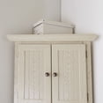 thumbnail image 6 of Leumius 4-Tier 72" Corner Kitchen Pantry Storage Cabinet with 8 Doors Tall Storage Cabinet, Corner Cabinet and Shelves, Bookshelf Cabinet for Bathroom, Living Room, Kitchen White, 6 of 8