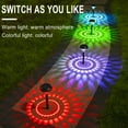 thumbnail image 5 of Kabnic Solar Pathway Lights Outdoor | Color Changing & Warm White LED | IP65 Waterproof Solar Garden Lights | Auto Dusk-to-Dawn for Walkway, Lawn, Yard, Backyard Decoration, 5 of 9