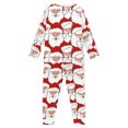 thumbnail image 3 of Renewold Kids Santa Claus Graphic Pjs Pajama Set of 2 Christmas Warmth Casual Home Clothes Cozy Up Long Sleeve Scoop Neck Sweatshirt Sleepwear Size 3-4, 3 of 5