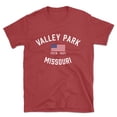 thumbnail image 1 of Valley Park Missouri Patriot Men's Cotton T-Shirt, 1 of 1