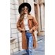 thumbnail image 2 of Chaqueta tipo cárdigan Angashion de forro polar borroso de piel sintética para mujer, 2 of 7
