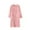 Pink, variant on Funicet Long Sleeve Dress Women Flannel Nightgown Home Solid Long Skirt Extended and Thickened Cotton Velvet Pattern Beige XL
