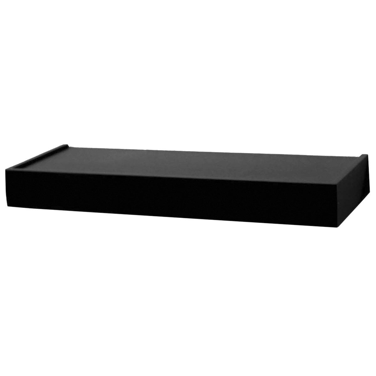 Knape & Vogt 0140-36BK John Sterling Floating Shelf, 36-Inch, Black ...