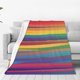 thumbnail image 3 of Manta de cama Rainbow Pride LGBT para salas de estar y dormitorios A042 40" X 30", 3 of 8