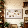 thumbnail image 4 of EGNMCR Home Decor, Room Decor, Wall Decor Rectangular Fabric Photo Board Polyester Fiber Note Board With Border For Wall Decor Photo Display Organizer For Office Home Polyester fiber photo board, 4 of 5