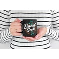thumbnail image 2 of Band Geek feat Music Notes, Marching Band Pride Quotes, Black 11oz Ceramic Mug, 2 of 5