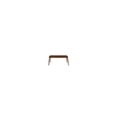 thumbnail image 2 of New Classic Furniture Maggie Solid Wood Rectangle Dining Table in Walnut, 2 of 10