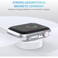 thumbnail image 4 of Magnetic Apple Watch Charger Compatible with Watch Series Ultra 9/8/7/6/5/4/3/2/SE/SE2, Magnetic Fast Charger Cord for iWatch Portable Wireless Charging (3.3ft /1m), 4 of 7