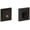 Bronze, variant on Baldwin 8254190 Square Solid Brass Single Cylinder Keyed Entry Deadbolt From The Estate