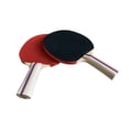 thumbnail image 2 of RACK Table Tennis Racket / Ping Pong Paddle Set with Wooden Flared Handles, Crack Resistant, 1 Pack, 2 of 6