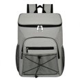 thumbnail image 1 of Estbridge Camping Essential Cooler Backpack Insulation Leak-proof Waterproof Backpack Large Capacity Lightweight Travel Camping Beach Backpack Cooler Ice Chest Black, 1 of 9
