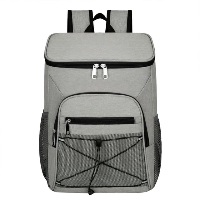 Estbridge Camping Essential Cooler Backpack Insulation Leak-proof Waterproof Backpack Large Capacity Lightweight Travel Camping Beach Backpack Cooler Ice Chest Black