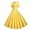 Yellow, variant on Fall Dresses for Women 1950s Retro Dress Short Sleeve Vintage Swing Dress