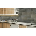 thumbnail image 3 of Dundee Deco Veneer Wall Panels, Peel and Stick DIY Slate Stone Finish Tiles for Wall or Backsplash, Made with Real Stone in Golden Patina, Set of 10, Covers 19 sq ft, 3 of 7