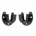 thumbnail image 3 of 2pcs Heavy Duty Rod Holders Curtain Rod Holder set for Closet & Wardrobe Use, 3 of 13